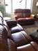 SOFA ET CAUSEUSE EN VÉRITABLE CUIR, LAZY BOY