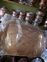 pure copper scultage