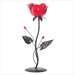 Support votive rose romantique - Décotruc