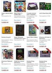 Plusieurs jeux vid&#233;o pr&#233;-jou&#233; a vendre jeuxextras.
