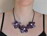 Collier africain en tissu - photo 1