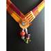 Collier africain en tissu - photo 2