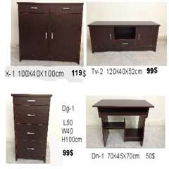 TOUT EST NEUF! DES TABLES EN SOLDE!