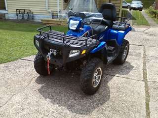Polaris Sportsman 500 HO/Pelle/treuil
