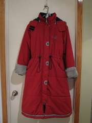Manteau Gusti rouge