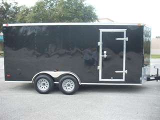 Remorque ferm&#233;e 7x16 Cargo V-Nose 2012