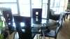 Table a manger ovale et Foyer electrique - photo 3