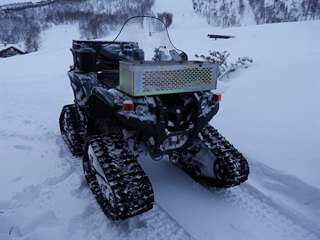 Yamaha Grizzly 700 2010 + Chenilles