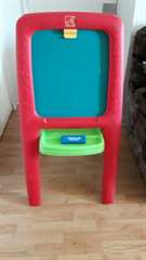 Chevalet double Step 2 - rouge et vert