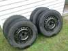 4 pneus d'hiver Michelin 235 60 R16 sur roues - photo 2