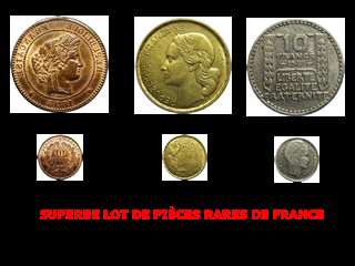 PIECES RARES DE FRANCE