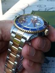 A vendre super Rolex 16613 or et acier