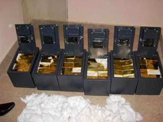 Vente d'or Brut en poudre et lingot d'or