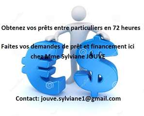 Offre de pr&#234;t et financement entre particuliers