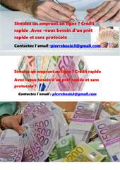 offre de prêt d'argent rapide