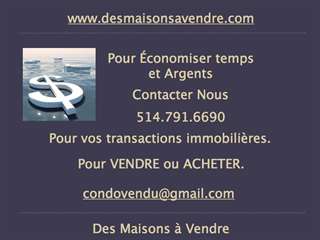Urgent, besoin de maison &#224; vendre