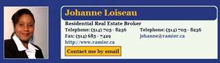 Johanne Loiseau/Courtier Immobilier Residentiel
